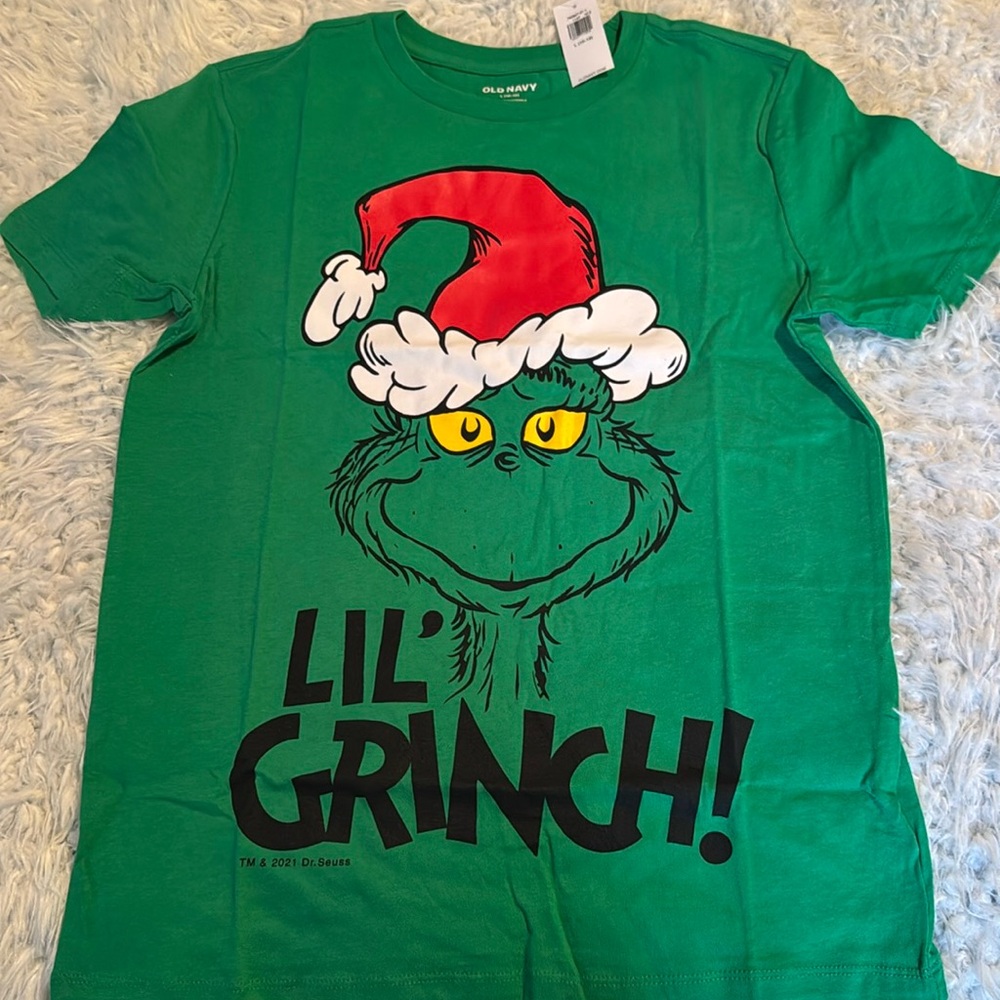 Boys Grinch graphic tee